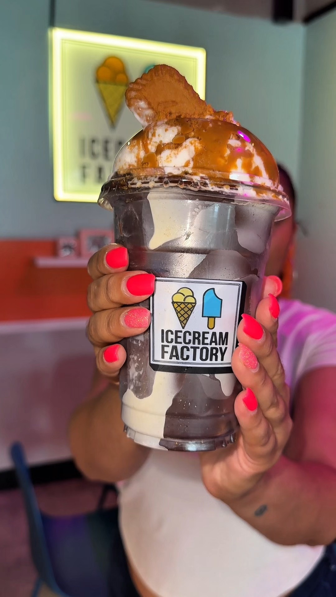 Looking for the best ice cream in Greensboro, NC?🍦

@icecreamfactorync is a family-owned dessert shop serving up handcrafted frozen treats!🍧

With 55+ flavors, vegan & non-dairy options, and free toppings — all in a bright, modern space made for dessert lovers!🍨❄️

✨ What to try:
🍦Boats – like banana splits, fully customizable
🍯Sips – thick milkshakes made just how you like them
🍫Ice cream tacos – sweet shell treats packed with flavor
🧁Stackables – build-your-own next-level sundaes
🍪Break & Shake – a crackle-style chocolate cup filled with your favorite ice cream 🍦💥

Perfect for date nights, family outings, or just treating yourself!

📍 Icecream Factory, 1603 Battleground Ave, Greensboro, NC

✨ Tag your ice cream bestie in the comments and drop your custom ice cream order below!⤵️

#hiddengems #foodies #foodietiktok #icecream  #veganicecream #nondairyicecream #sundae #bananasplit #milkshake #greensboro #greensboronc #greensboroeats #greensborofood #greensborostylist #greensborohairstylist #greensborobraider #greensborolashes #greensboronails #greensborohair #visitgreensboro #greensboromua #gso #gsonc #greensboro_nc #greensborofoodie #336 #foodreview #foodreviews #triadfoodies #triadeats

#LTKFallSale #LTKFindsUnder50 #LTKBeauty