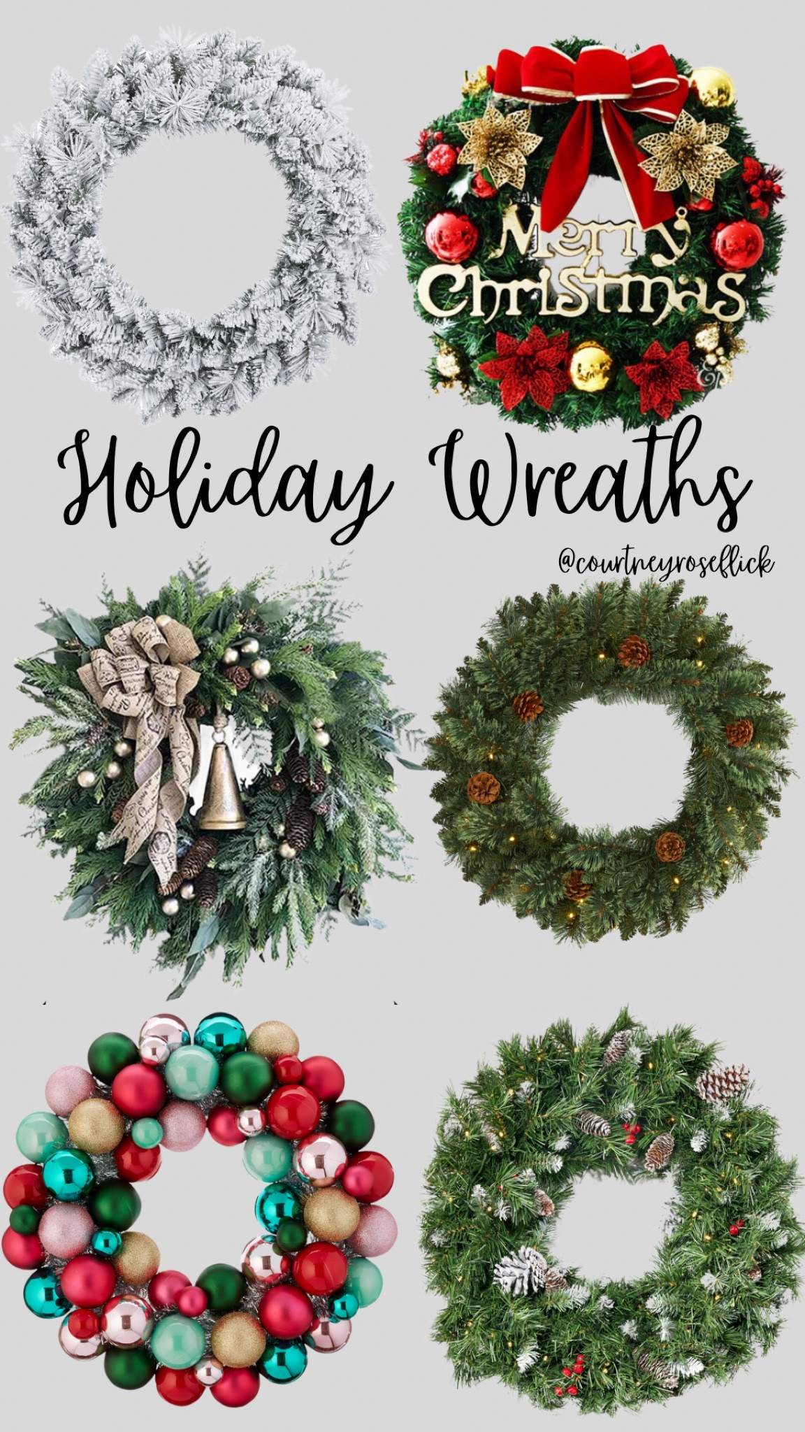 Christmas/Holiday Wreaths!

#christmas #holiday #holidaydecor #christmasdecor #wreath #home

#LTKSeasonal #LTKHoliday #LTKHolidaySale