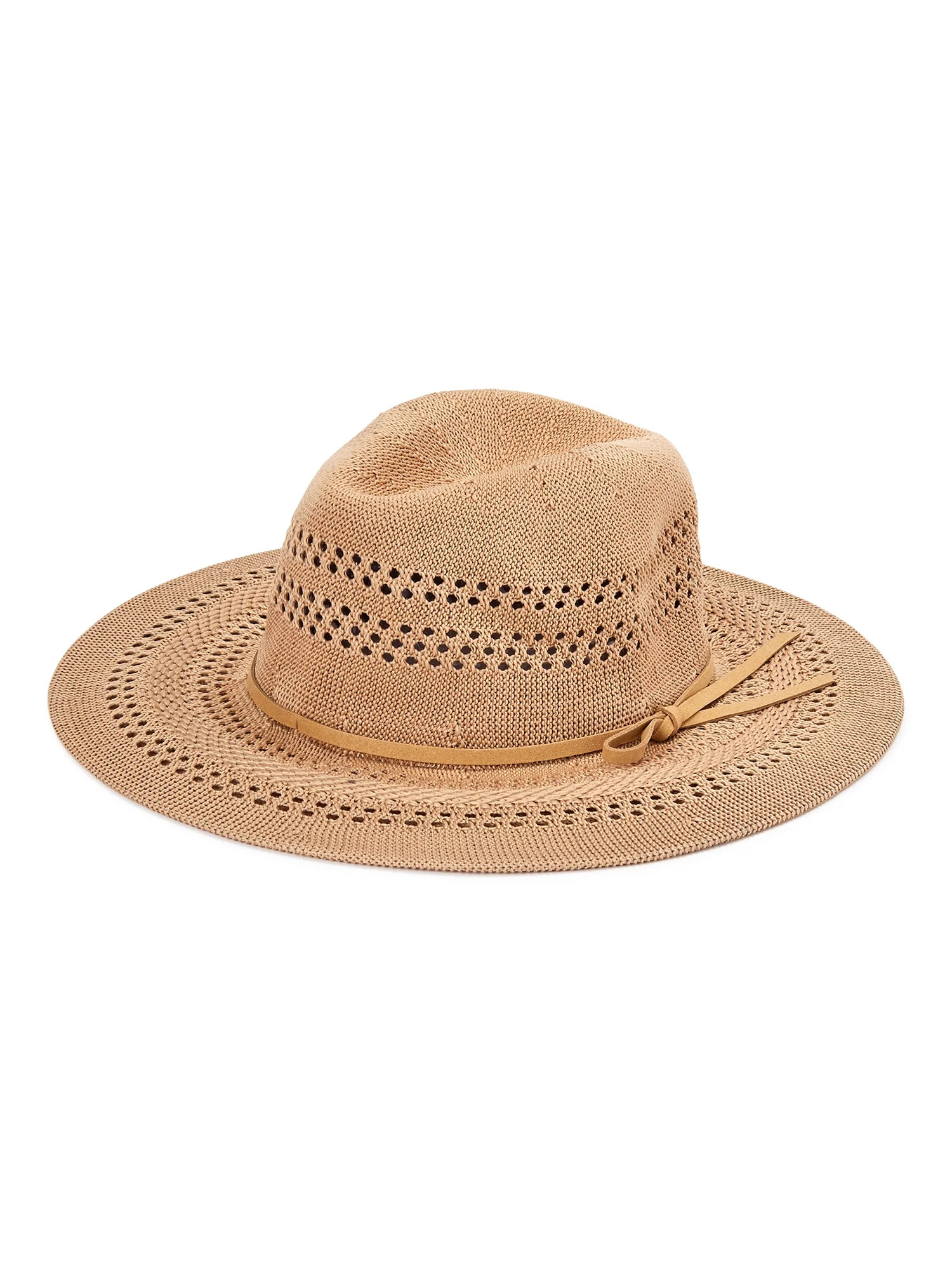 Time and Tru Women's Packable Fedora | Walmart (US)