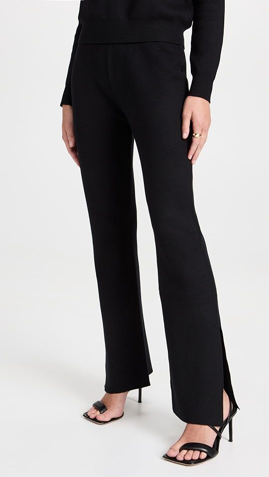 MONROW Supersoft Sweater Knit Flare Pants | SHOPBOP | Shopbop