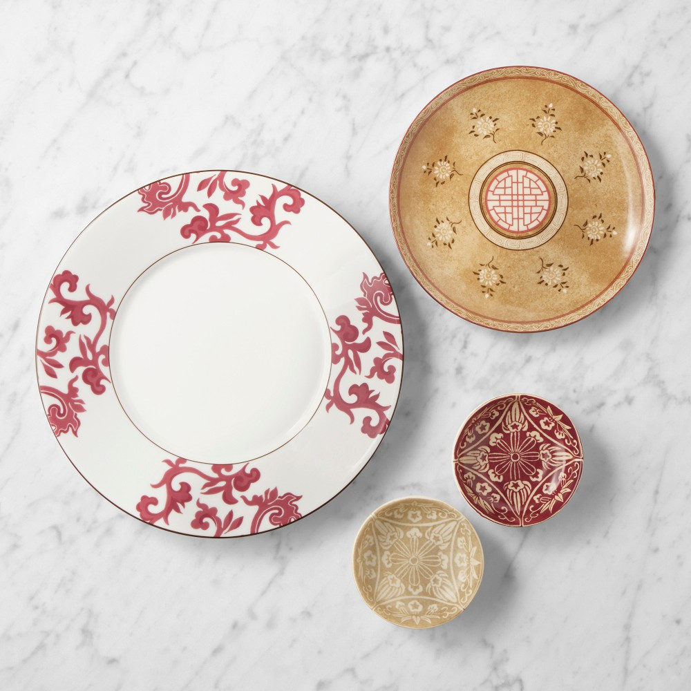 Lotus Bloom 12-Piece Dinnerware Set | Williams-Sonoma