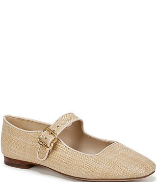 Sam Edelman Michaela Raffia Mary Jane Flats | Dillard's | Dillard's