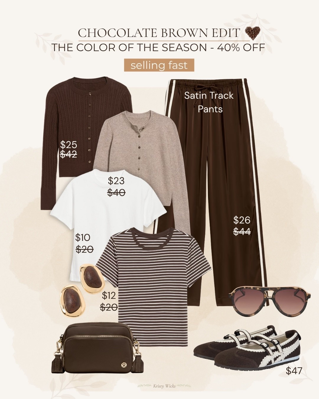 Chocolate Brown Edit🤎
40% off on pants, sweaters and tops! 
Selling out fast!

#LTKSaleAlert #LTKTravel #LTKWorkwear