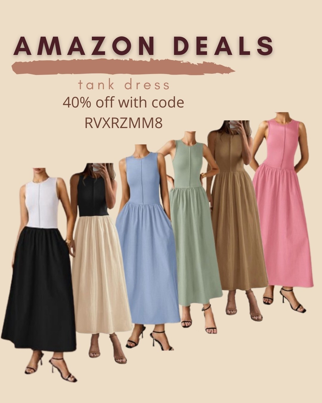 $19 ends 2:3

Amazon fashion 
Amazon deals
Midi dress
Knit dress
Tank dress

#LTKSaleAlert