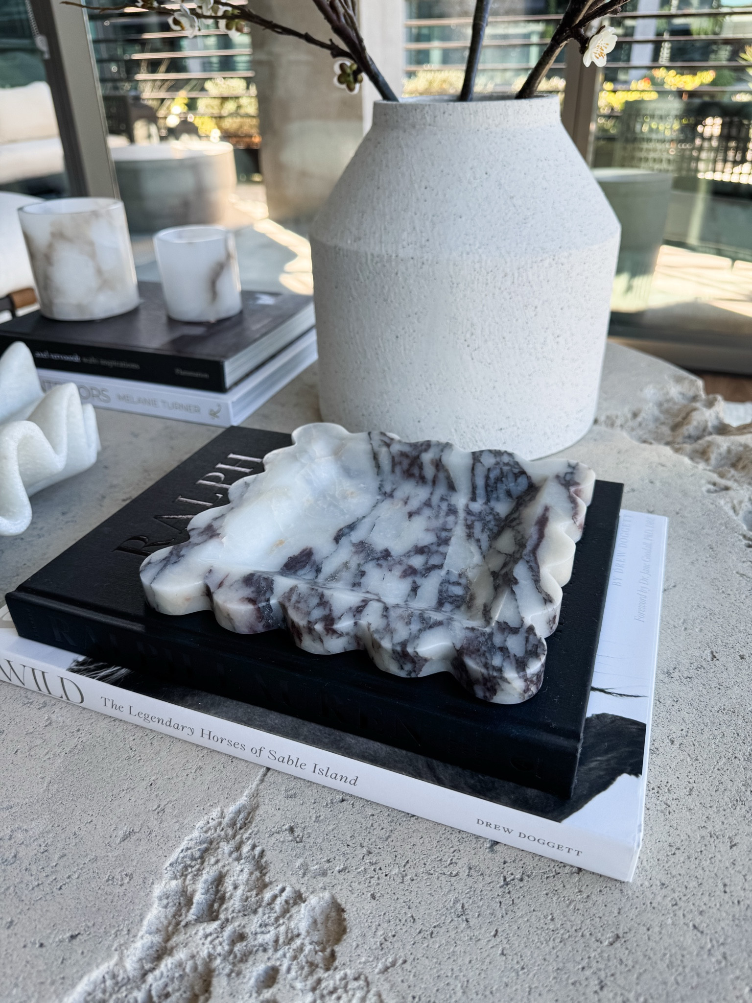 Winter Coffee Table Styling 🤍

#LTKHome #LTKStyleTip