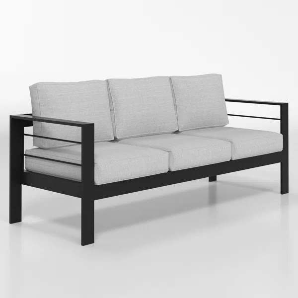 Brandtley Aluminum Patio Sofa | Wayfair North America