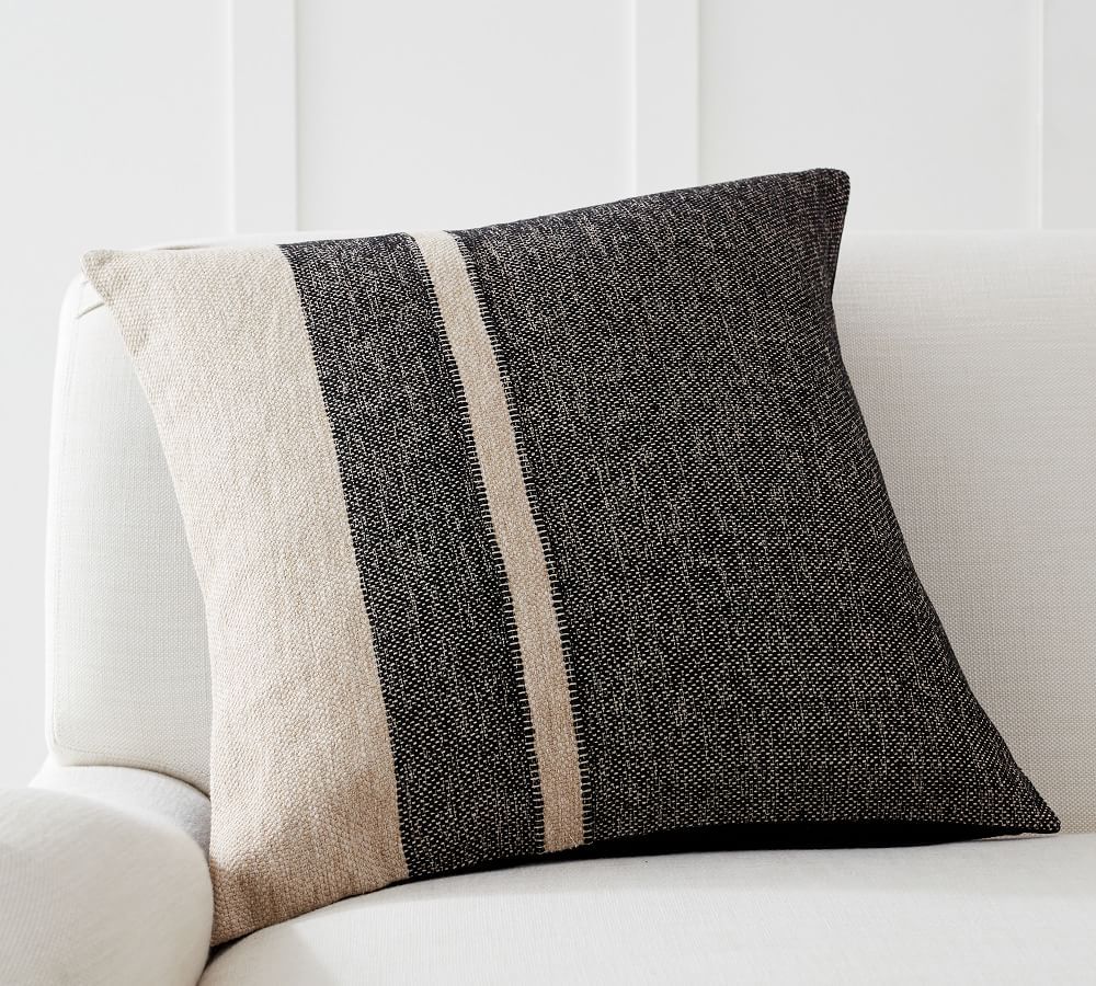 Kimana Striped Pillow Cover | Pottery Barn (US)