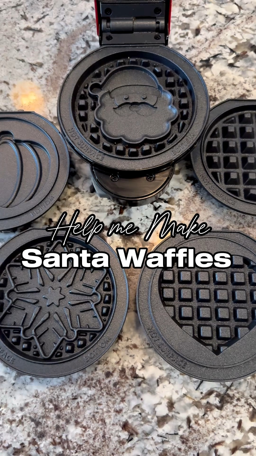 Holiday waffle maker, Santa waffles, Santa waffle, Christmas breakfast, gift idea, kitchen gift idea, gifts for anyone, gifts for mom, seasonal gift, waffle maker, mini waffle maker, valentines waffles, pumpkin waffles, snowflake waffles, winter waffles  

#LTKSeasonal #LTKGiftGuide #LTKHoliday