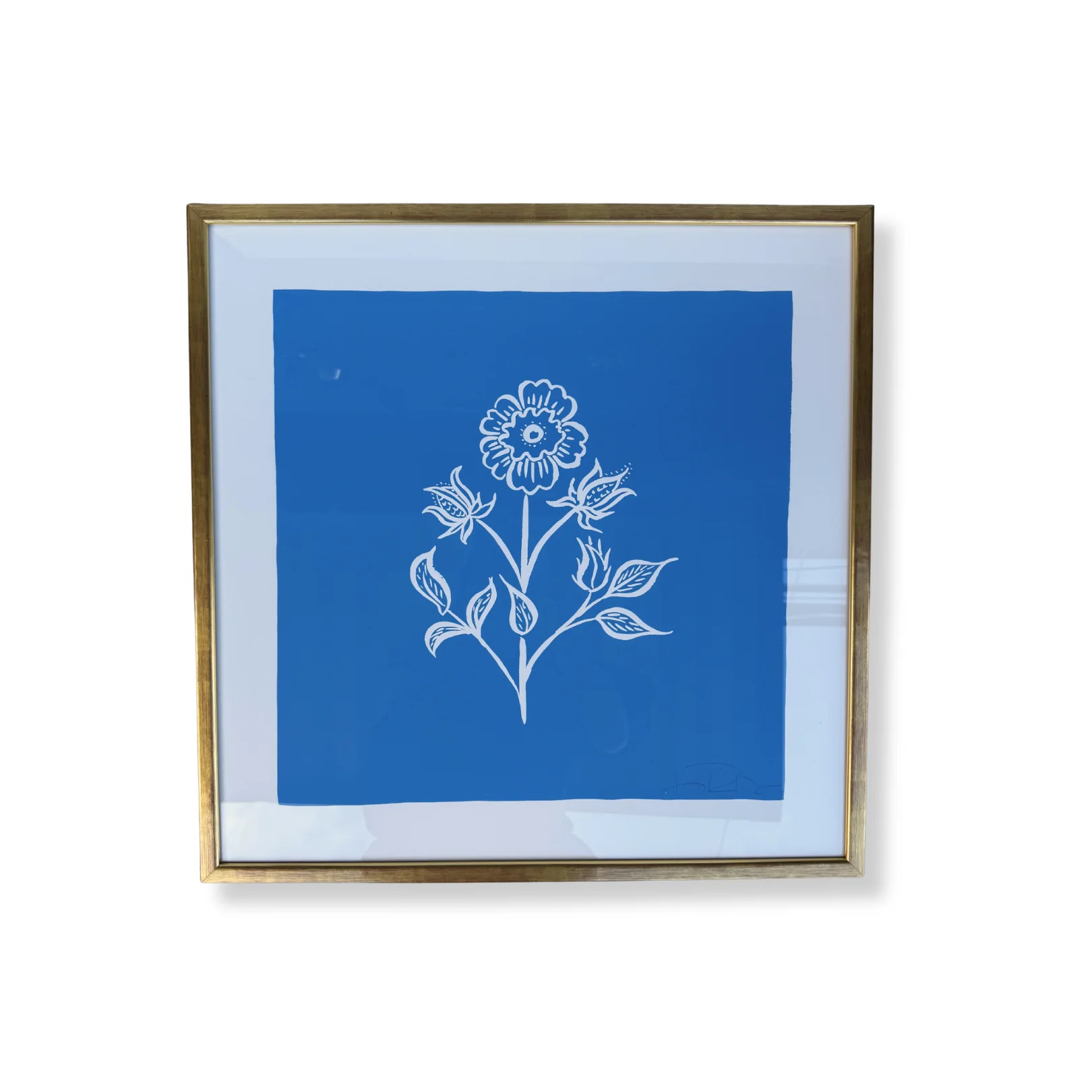 Blue Botanical #5 by Kayce Hughes | Paloma & Co.