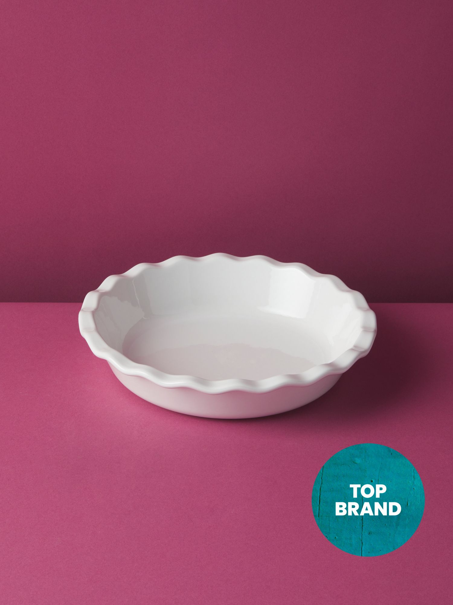 Made In France 10in Ceramic Fluted Pie Dish | Gifts For The Host | HomeGoods | HomeGoods