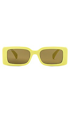 Longue Rectangular Sunglasses
                    
                    Gucci | Revolve Clothing (Global)