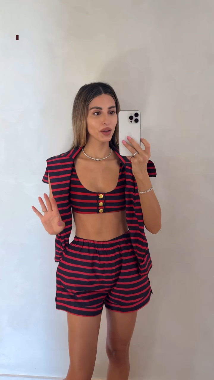 Love this bikini set. Comes with a jacket and shorts! Use my code YHASMINA20 for 20% off

#LTKSwim #LTKStyleTip #LTKSeasonal