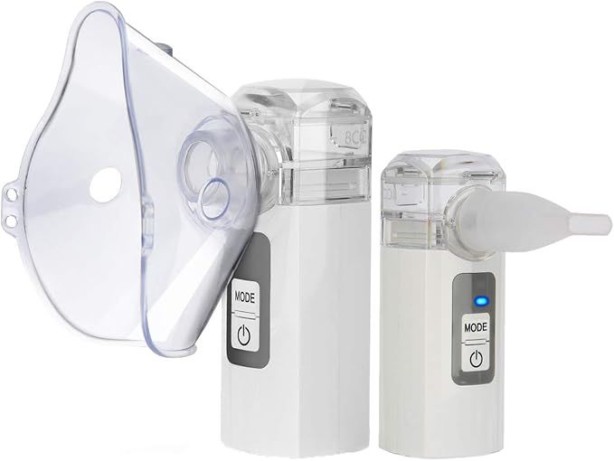 TANGXIA Cordless Personal Steam Inhaler Portable Nebulisers, Breathing Machine Nebuliser Handheld... | Amazon (US)