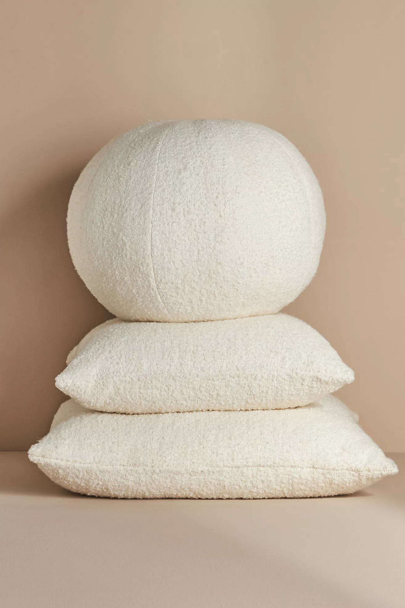 Cozy Bouclé Pillow | Anthropologie (US)
