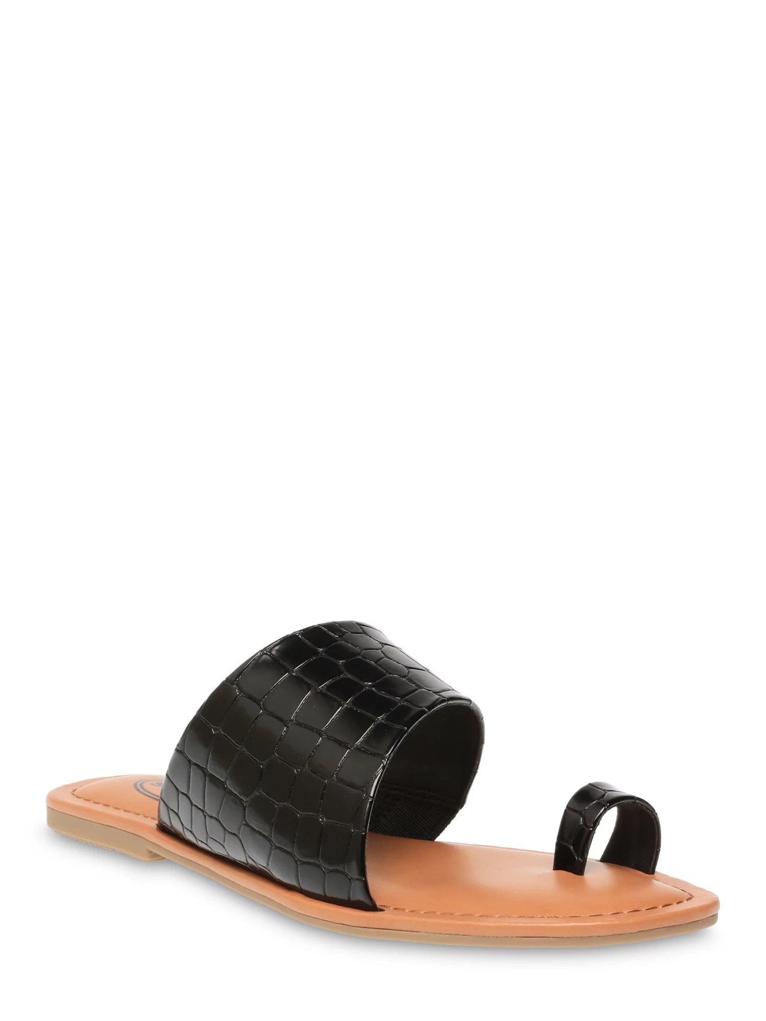 Scoop Women's Harper Toe Ring Slide Sandals | Walmart (US)