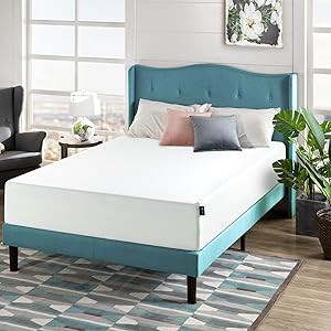 Zinus 12 Inch Green Tea Memory Foam Mattress / CertiPUR-US Certified / Bed-in-a-Box / Pressure Re... | Amazon (US)