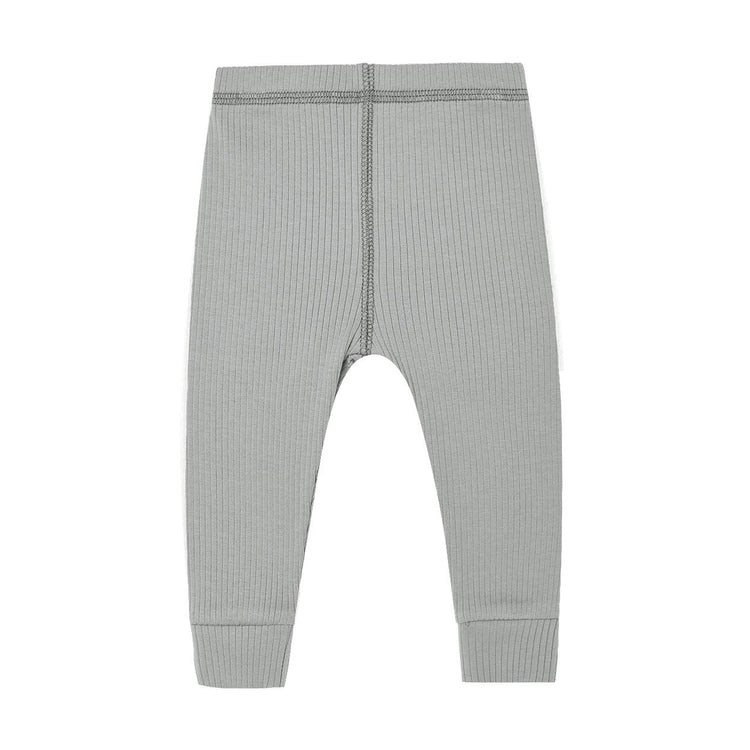 Ribbed Leggings, Dusty Blue | SpearmintLOVE