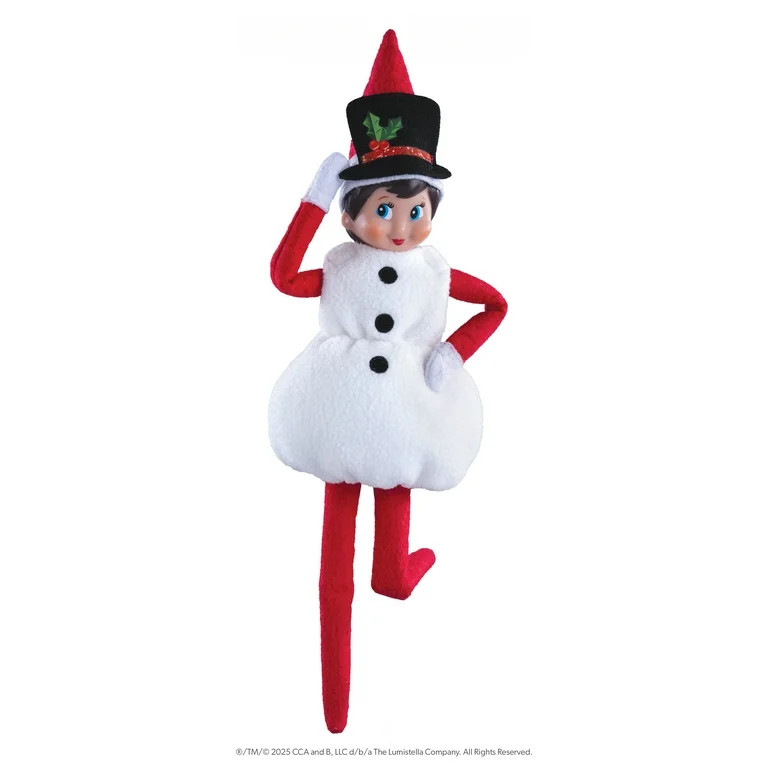 The Elf on the Shelf Claus Couture Snowman Celebration Set – Scout Elf Outfit (Scout Elf Not In... | Walmart (US)