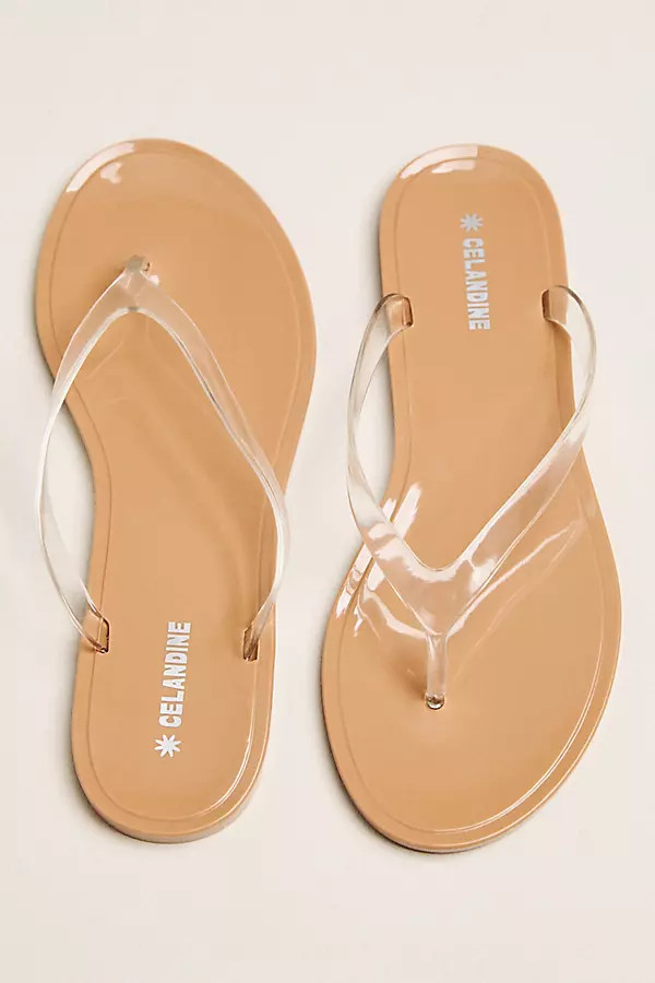 Celandine Jelly Flip Flops | Anthropologie (US)