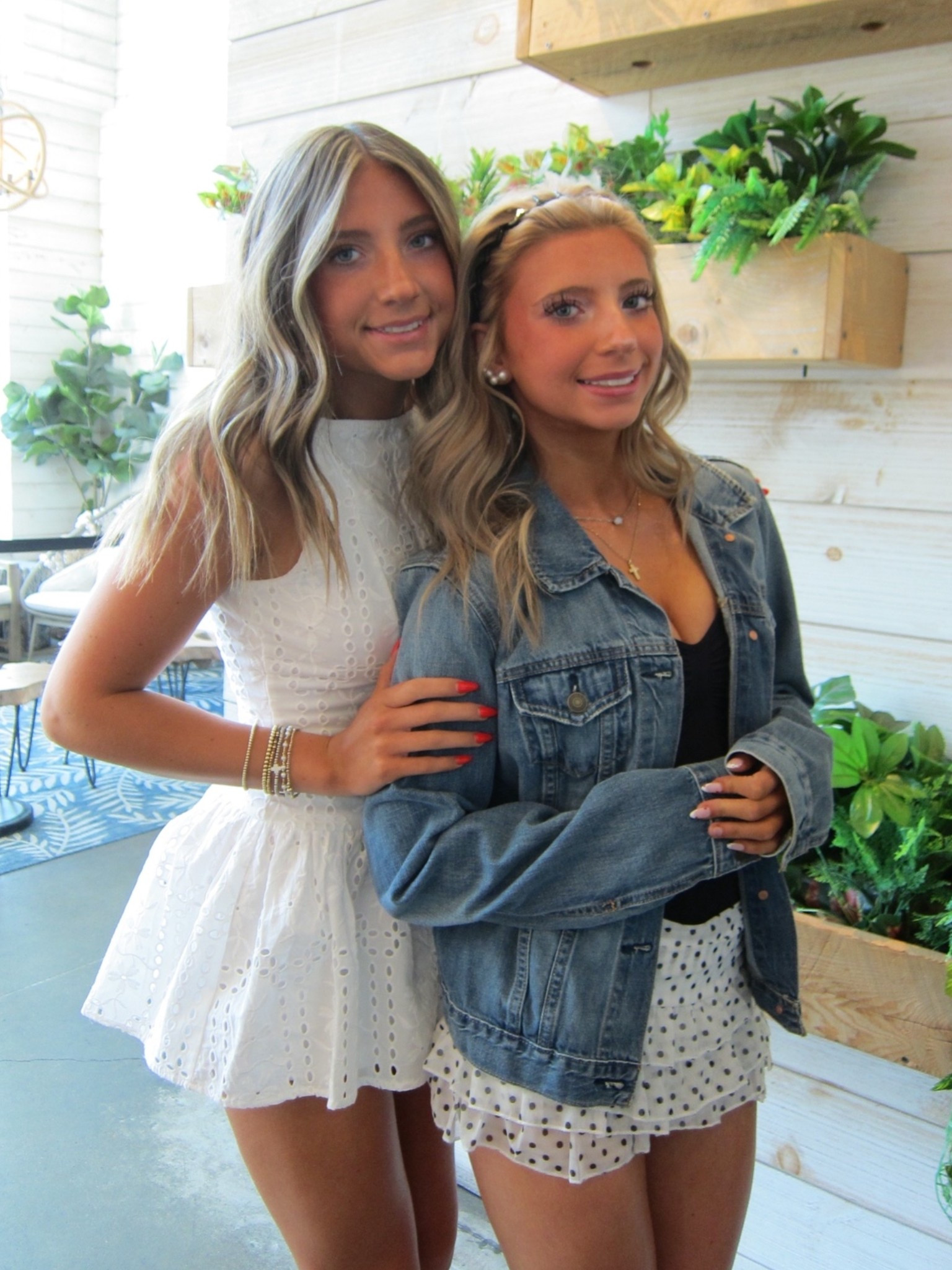 me & lu’s broadway outfits!! she has lots of questions on her cute skirt and i have some on my romper!! while the original romper is from altered state and not likable, i have a few similar!! and lyla had this cute skirt from shien and a black bodysuit with our fav target jean jacket!! all the clothes we are wearing are in xs!! i also have my red boots on!! ❣️

#outfitinspo #broadwaynashville #nashvilleoutfit #ltkspring #springbreakoutfit #ltku

#LTKFestival #LTKootd #LTKTravel