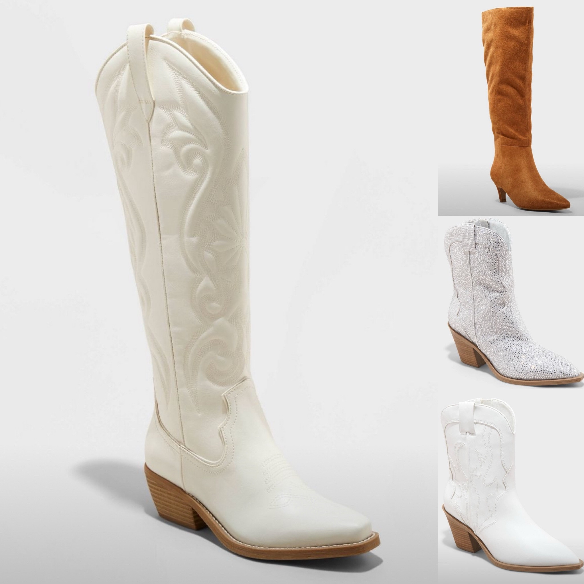 New boots for $45! Great deal on some great options for all your western outfits or country concert outfits. 

#LTKFindsUnder50 #LTKShoeCrush #LTKSeasonal