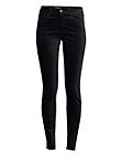 Farrah High-Rise Velvet Skinny Pants | Saks Fifth Avenue