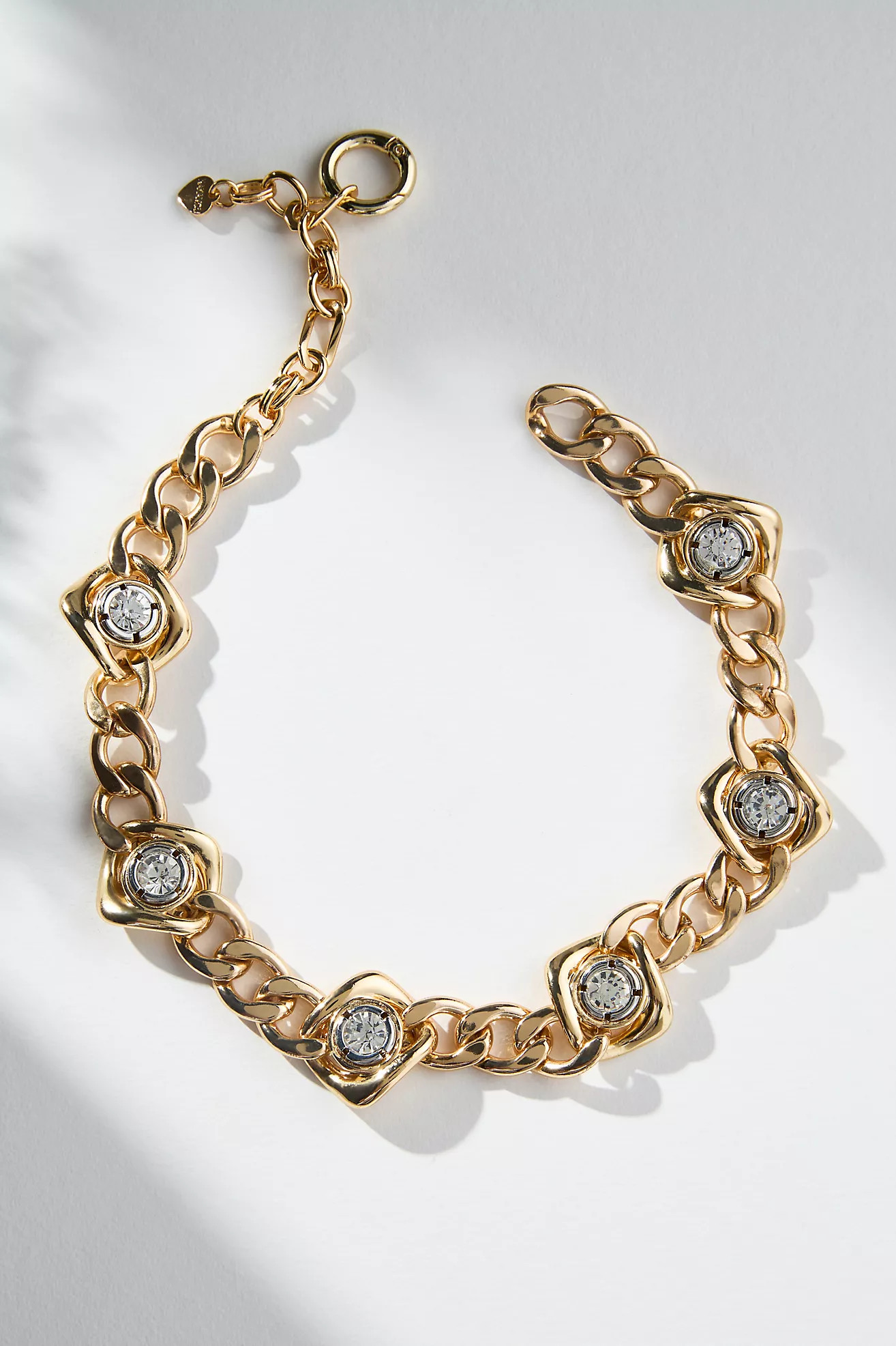 Large Chunky Circle Necklace | Anthropologie (US)