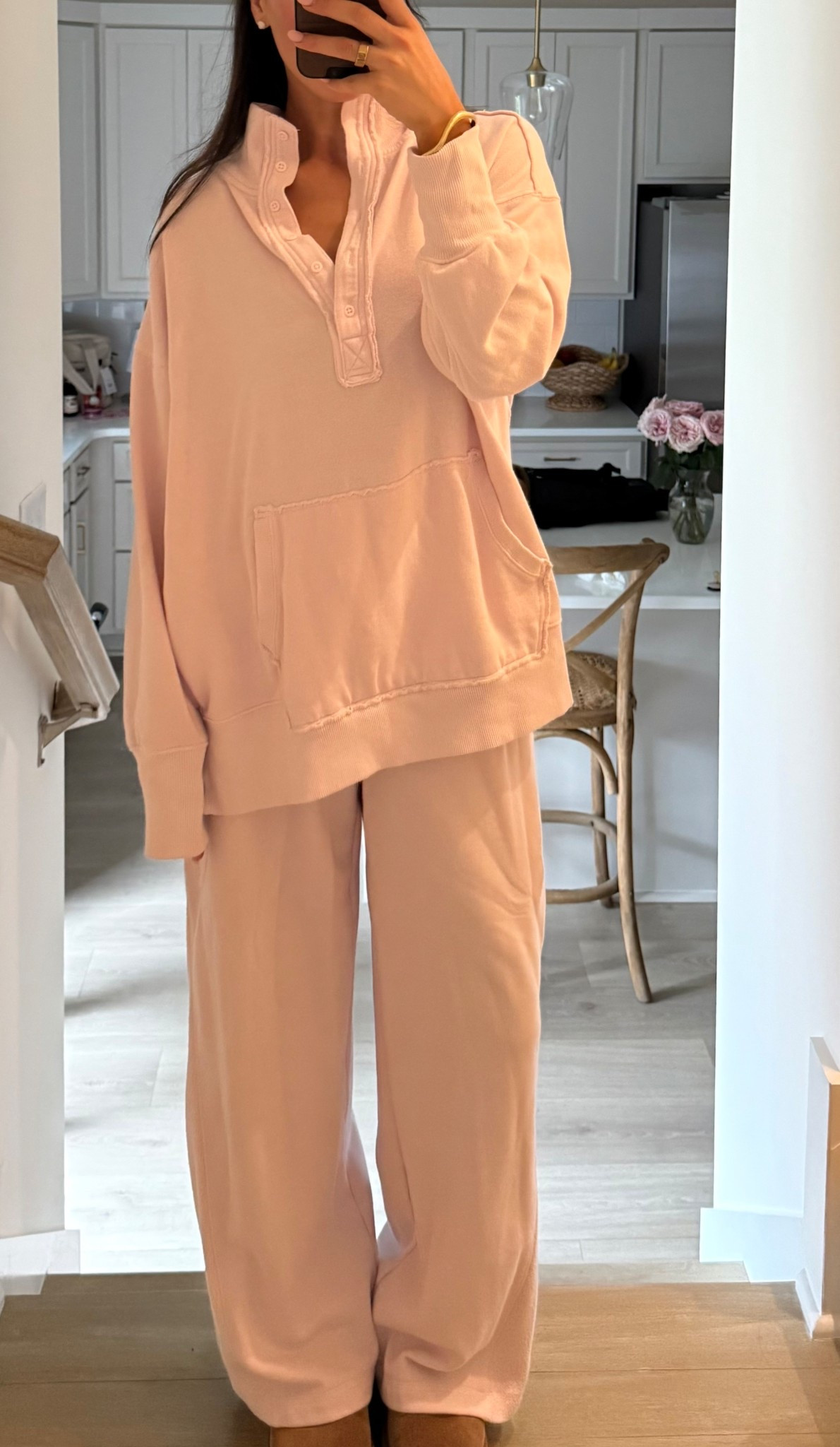 pink aerie sweat set 🩰🫧

#LTKootd #LTKmomlife #LTKgrwm