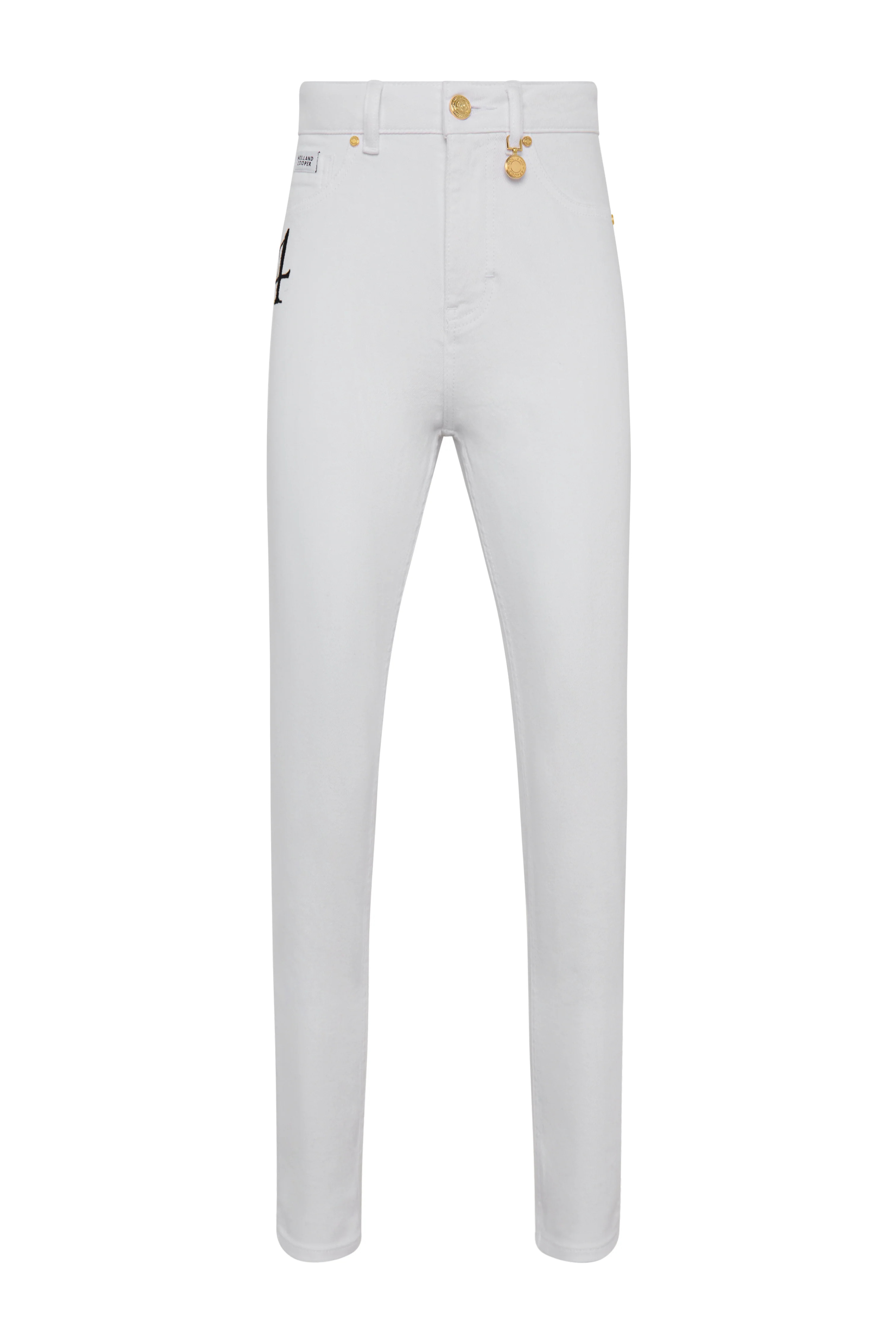 Chantilly Slim Jean (White) | Holland Cooper