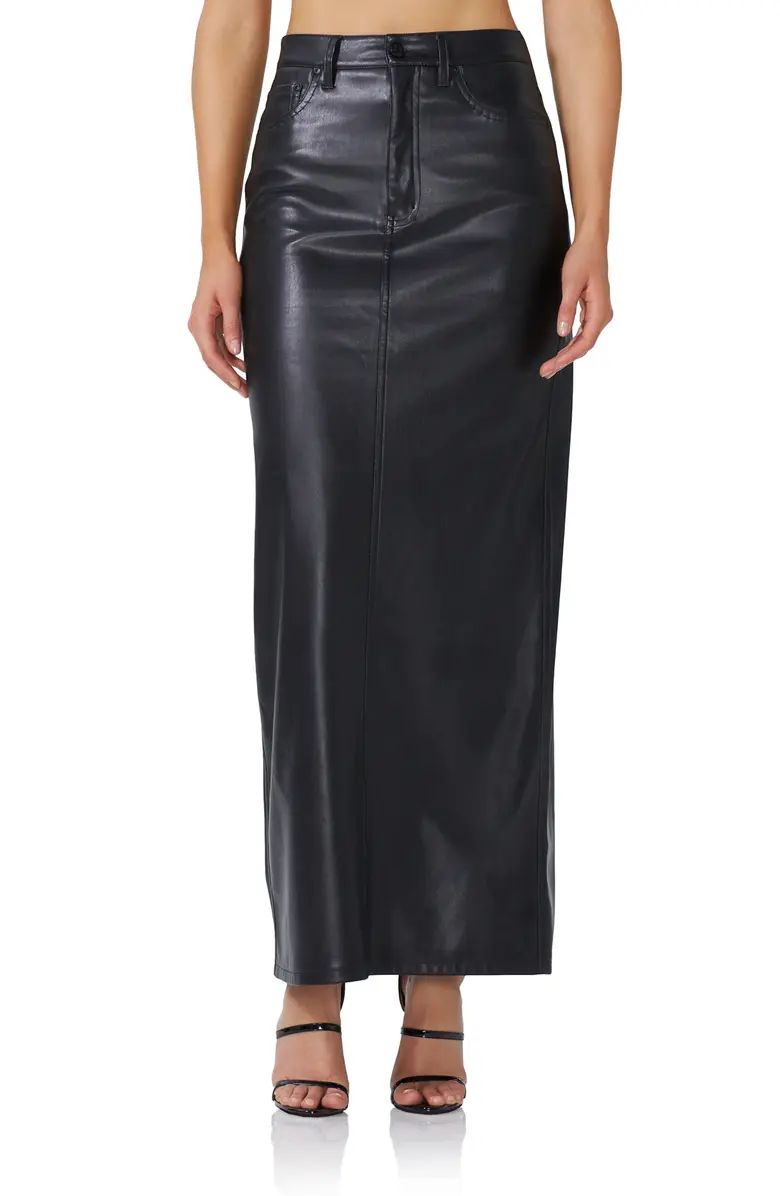 Amiri Faux Leather Maxi Skirt | Nordstrom