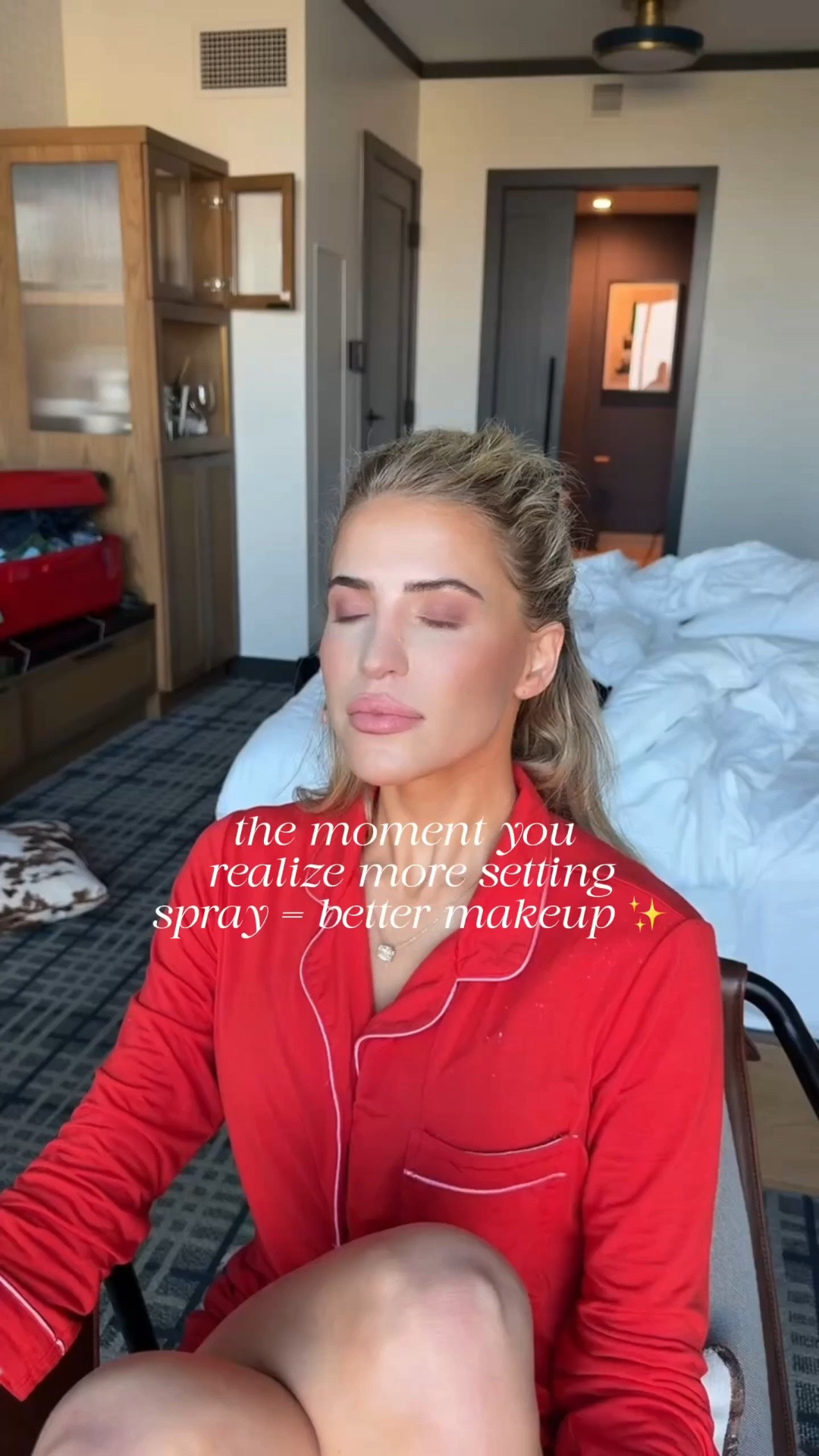 My toxic trait is the amount of setting spray I use in a month ✨✨✨✨ Sorry but the limit does not exist to me on sprays!!! 

I mean look at this finish?! GIVING AI WITH NO EDIT 😭😭😭😭

#Ad #Paidlink #elfcosmetics #elfingamazing #eyeslipsface #crueltyfree #veg

#LTKdayinmylife #LTKgrwm #LTKootd