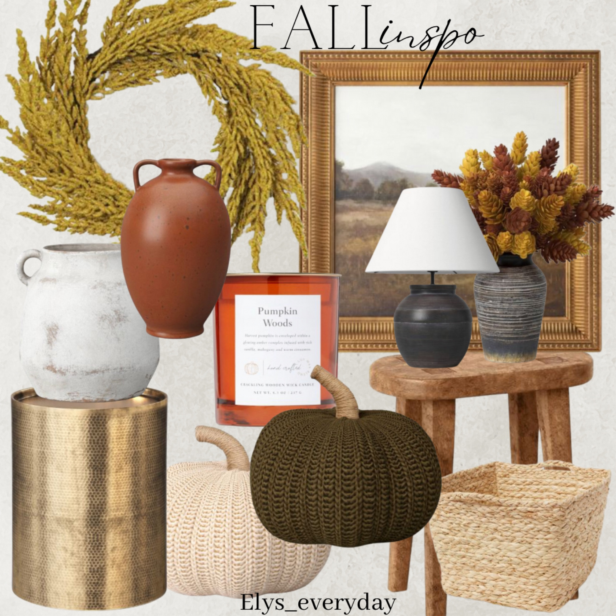 More fall inspiration🍁

Pumpkins, lamp, table lamp, vase, terracotta, wall art, accent table, end table, stool, wreath, basket, candle, candles, home decor, Target, target finds, flowers, faux plants, stems, floral, fall, fall finds

#LTKSeasonal #LTKfindsunder100 #LTKhome