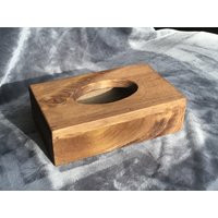 Wood Tissue Box Cover, Rectangle Box, Rustic Holder, Home Decor, Storage Dispencer | Etsy (US)