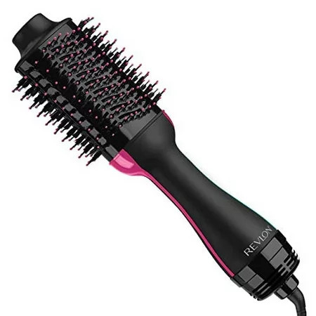 REVLON One-Step Volumizer Enhanced 1.0 Hair Dryer and Hot Air Brush | Now with Improved Motor (Black) | Walmart (US)