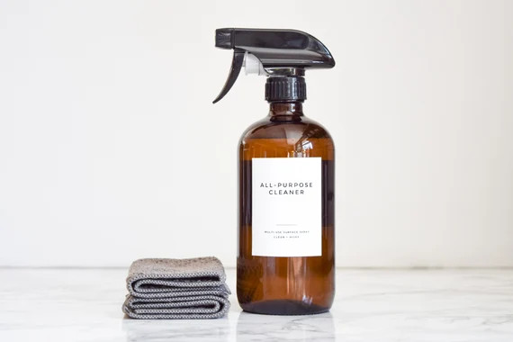 Cleanhome Cleaning and Laundry Labels  Water and Oil | Etsy | Etsy (US)