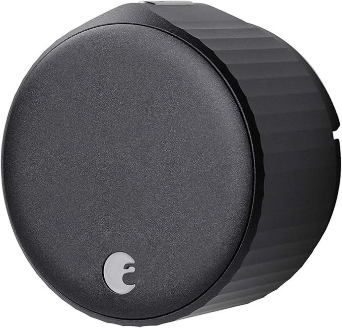 August Wi-Fi, (4th Generation) Smart Lock – Fits Your Existing Deadbolt in Minutes, Matte Black | Amazon (US)