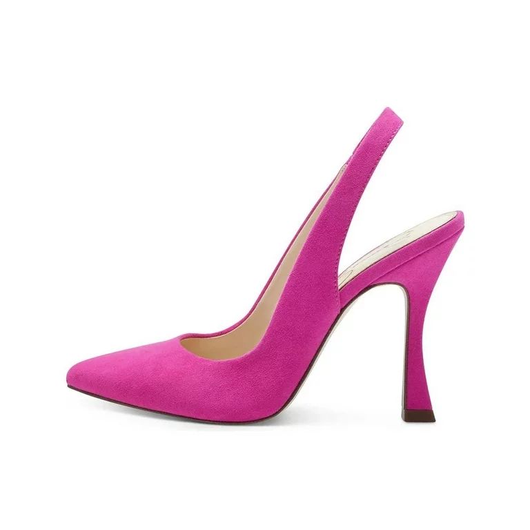 Jessica Simpson Rosan Pink Womens Dress Slingback Pointed Toe Stiletto Pumps Shoes | Walmart (US)