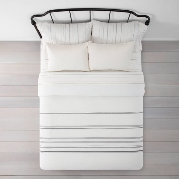 Open Stripe Comforter & Sham Set - Hearth & Hand™ with Magnolia | Target