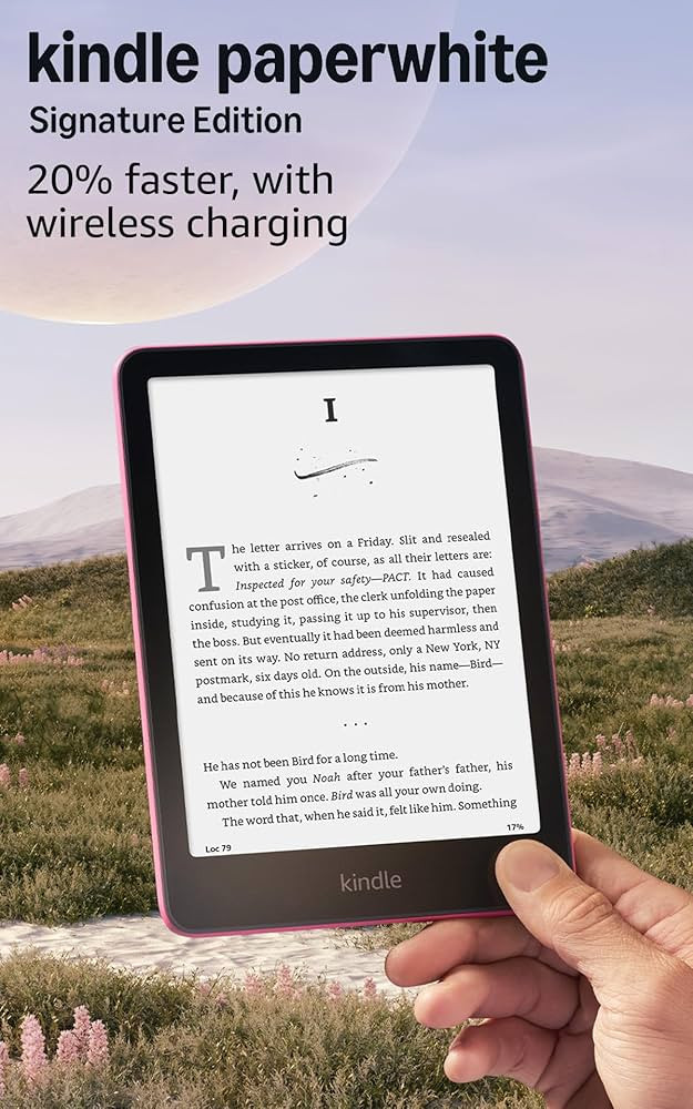 Amazon Kindle Paperwhite Signature Edition 32GB (newest model) – 20% faster with auto-adjusting... | Amazon (US)