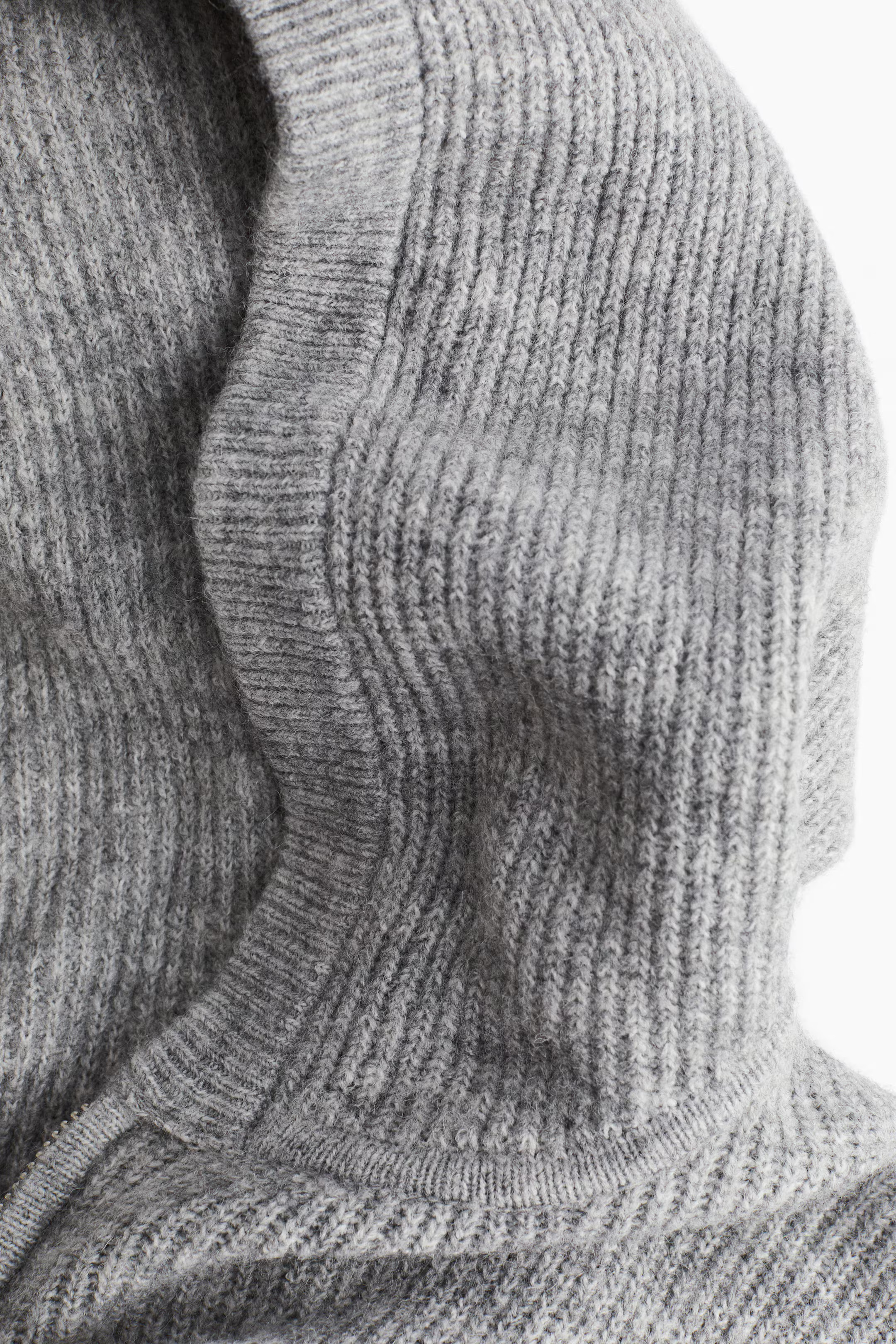 Hooded zip-through cardigan | H&M (UK, MY, IN, SG, PH, TW, HK)