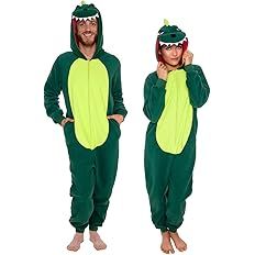 Funziez! Slim Fit Adult Onesie - Animal Halloween Costume - Plush Fruit One Piece Cosplay Suit fo... | Amazon (US)