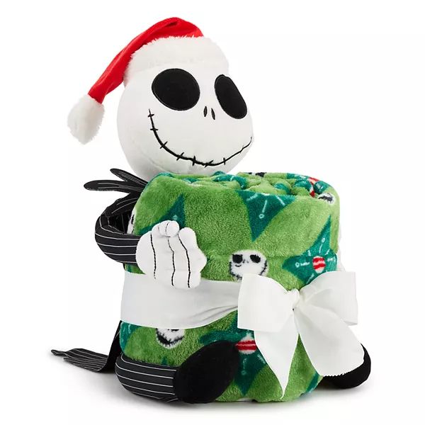 Disney's The Nightmare Before Christmas Santa Jack Skellington Buddy & Throw Blanket Set by The B... | Kohl's