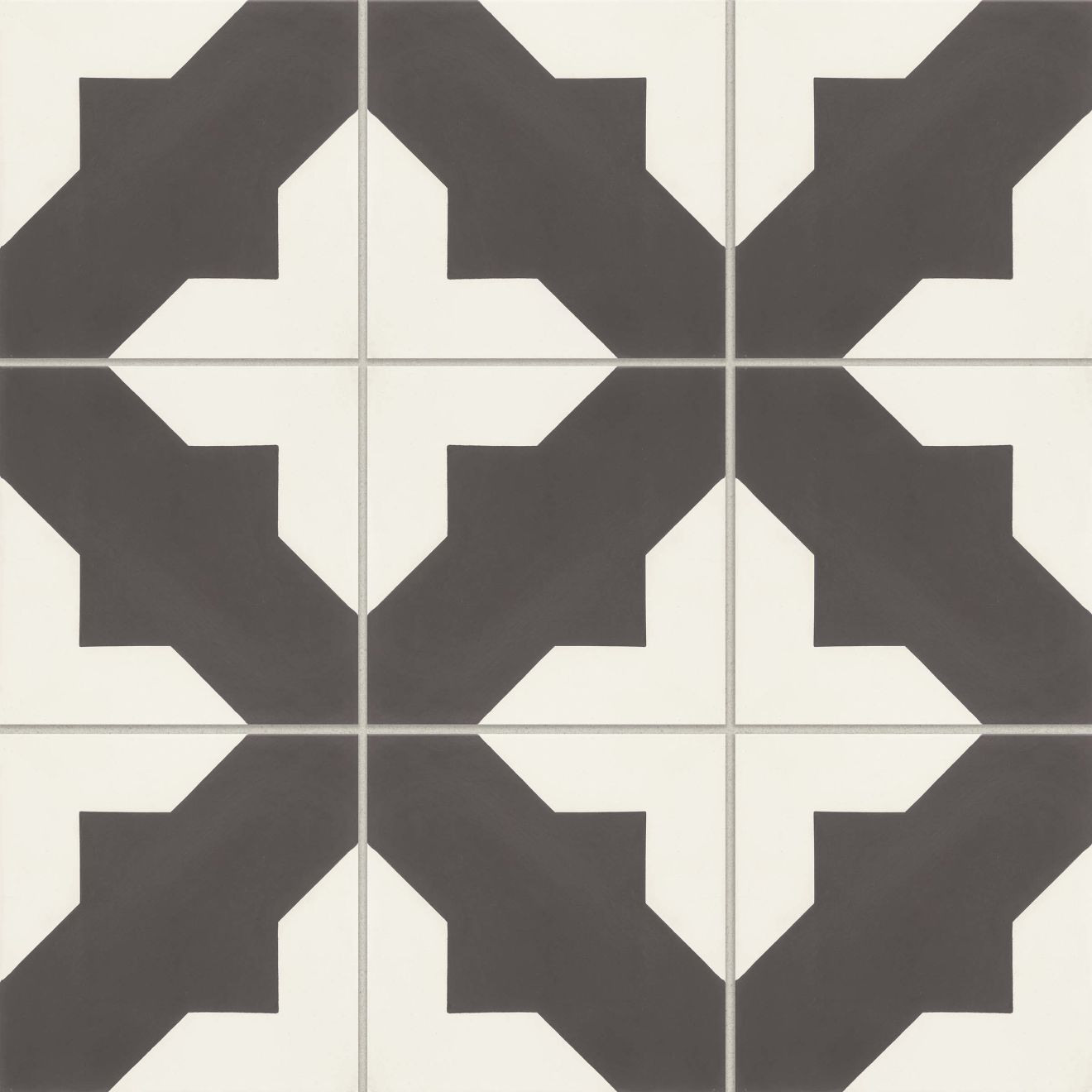 Remy 8" x 8" Matte Decorative Cement Tile in Darcy | Bedrosians Tile & Stone