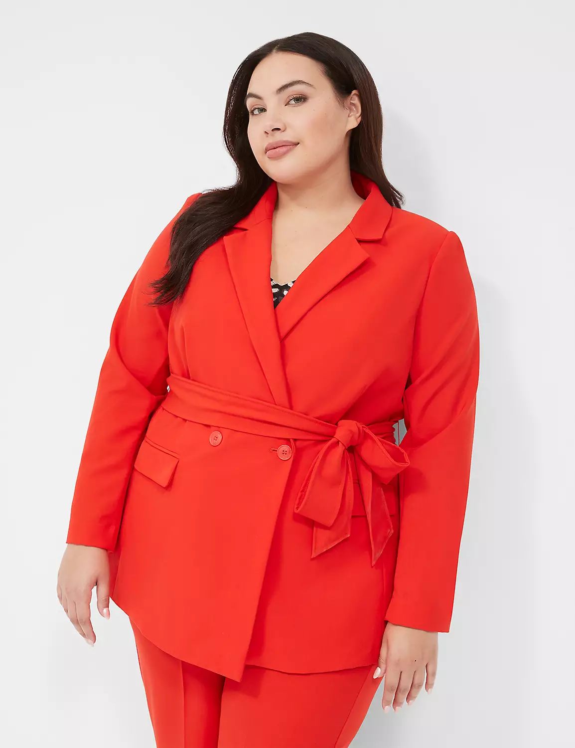 Perfect Drape Belted Blazer | LaneBryant | Lane Bryant (US)