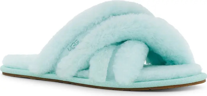 UGG® Scuffita Genuine Shearling Slide Slipper | Nordstrom | Nordstrom
