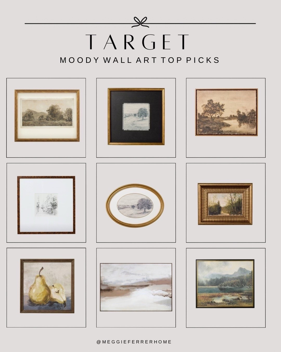 Adding a few moody wall art pieces can completely transform a space 🤎 These Target wall art finds bring in that elevated designer look for less — perfect for cozy corners, layered gallery walls, or adding texture to any room. I’m loving the vintage-inspired sketches, muted landscapes, and soft neutral tones for that modern organic vibe.

✨ Tap to shop my curated Target moody wall art favorites and give your walls the upgrade they deserve.

#targethome #moodywallart #targetfinds #neutralhomedecor #modernorganic #gallerywallideas #targetstyle


#LTKSeasonal #LTKFindsUnder50 #LTKSaleAlert