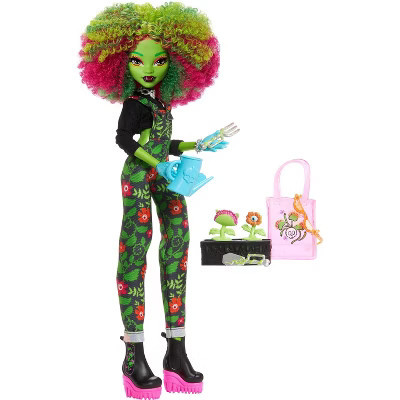 Monster High Fearbook Venus McFlytrap Fashion Doll with Yearbook and Unearthed Club Accessories | Target