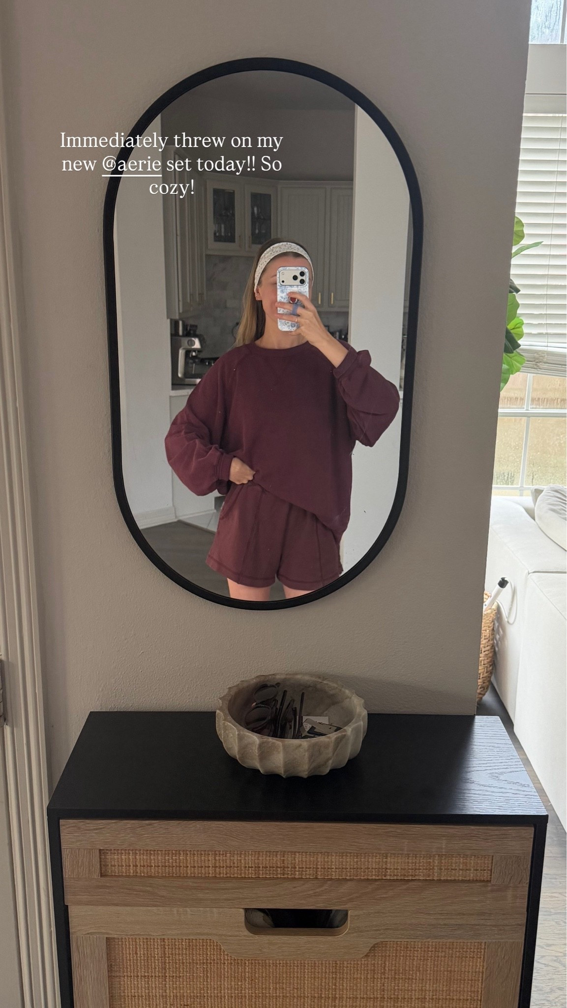 Cozy set!! Size S but should have done XS!

#LTKootd #LTKmomlife