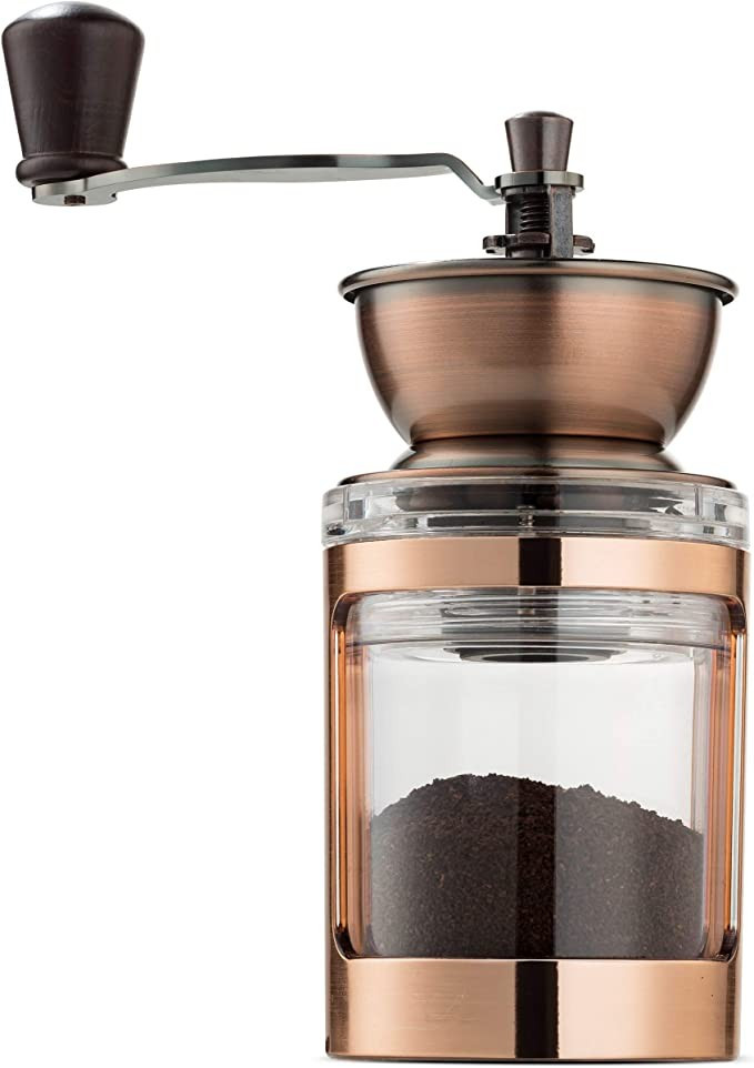 MITBAK Manual Coffee Grinder With Adjustable Settings| Sleek Hand Coffee Bean Burr Mill Great for... | Amazon (US)