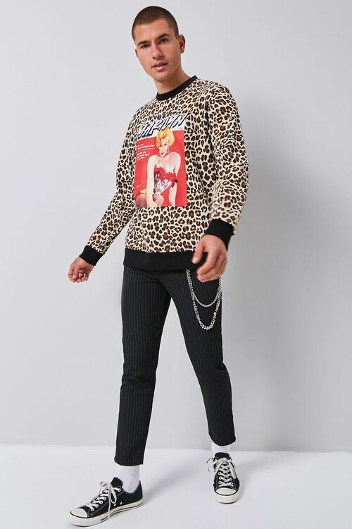 Leopard Print Marilyn Monroe Graphic Tee | Forever 21 (US)